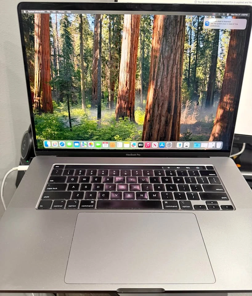 Apple MacBook Pro 16” 2019 model