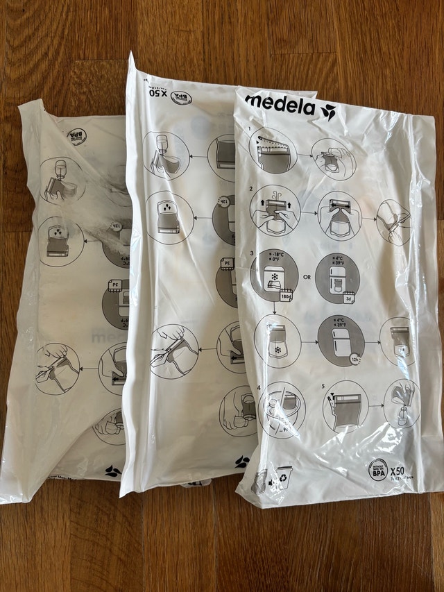 Medela Milk Freezing Bags - 130 count - photo 2
