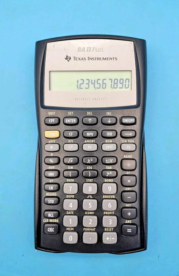 VGC TI BA II PLUS Professional Financial Calculator