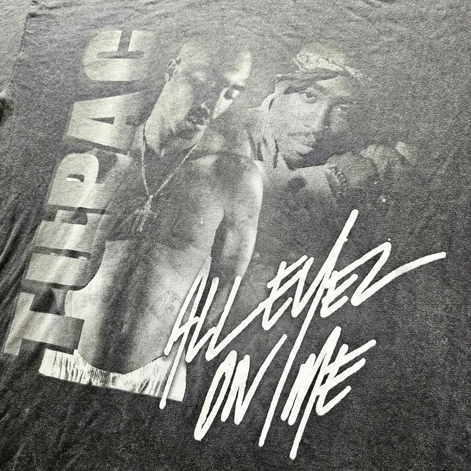 Tupac Womens Boxy Fit All Eyez On Me Graphic Tshirt - photo 2