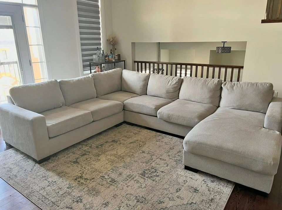Very Large U-Sectional Couch