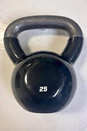 Kettlebell 25lbs Vinyl Covered