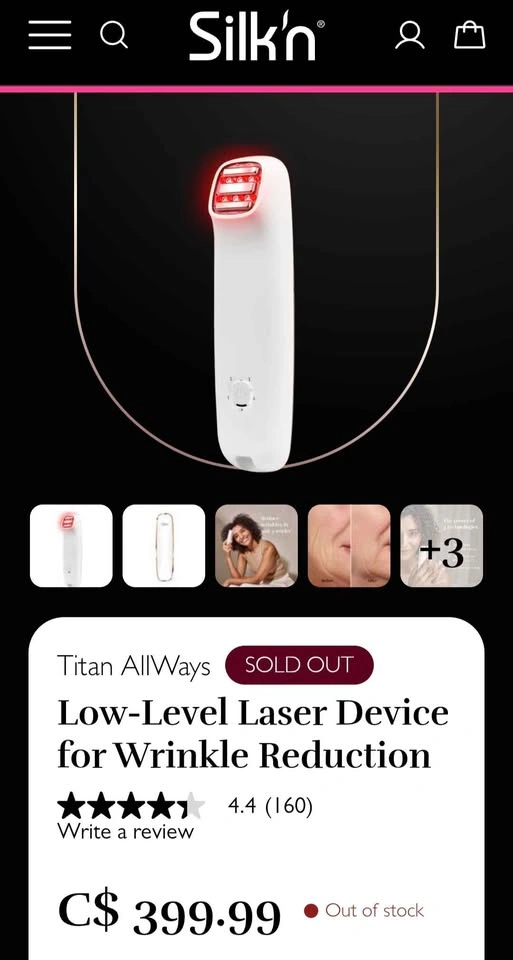 Low-Level Laser Device for Skin Toning - photo 3