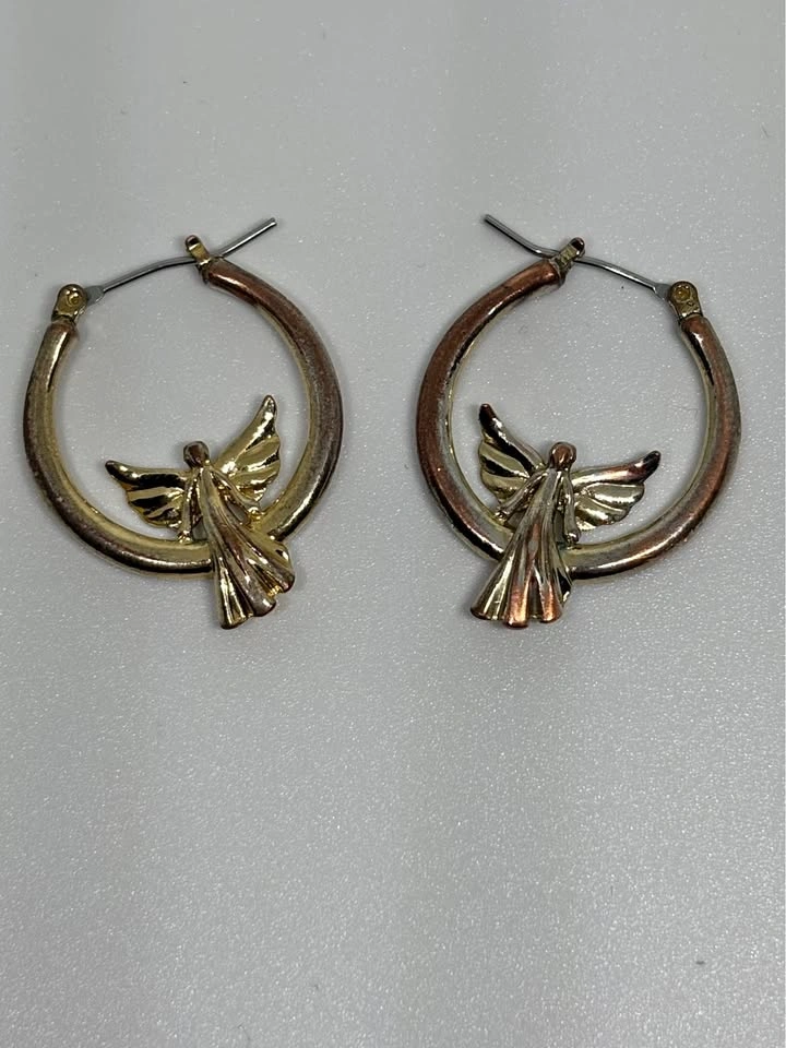 Angel Hoop Earrings