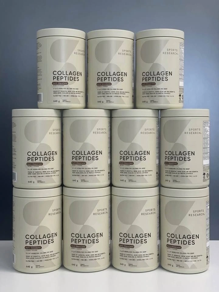 Collagen Peptides Dark Chocolate 640g Sport Research - photo 3