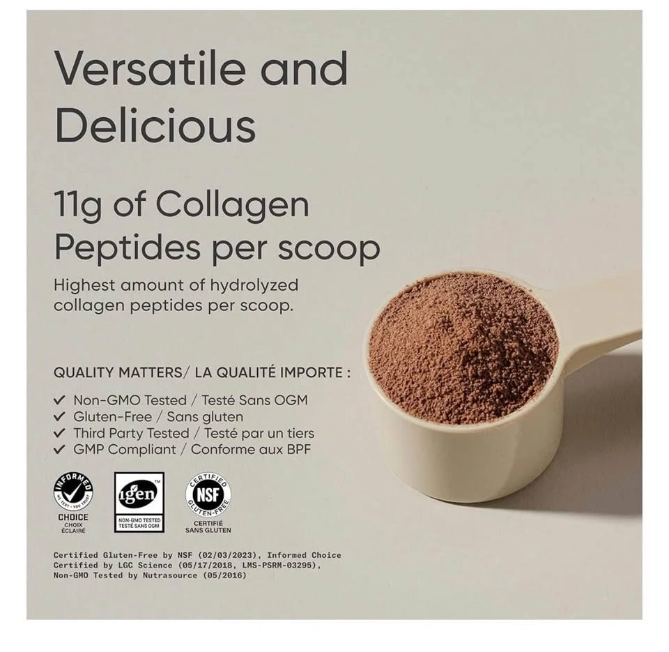 Collagen Peptides Dark Chocolate 640g Sport Research - photo 4