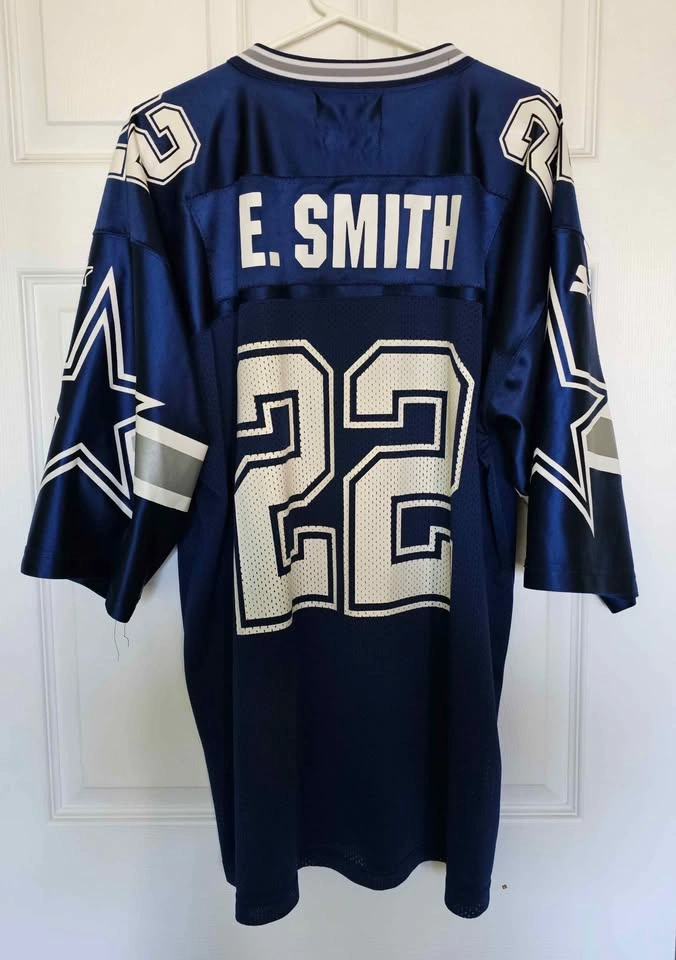 Vintage Starter Dallas Cowboys Emmitt Smith #22 NFL Jersey - Siz - photo 2