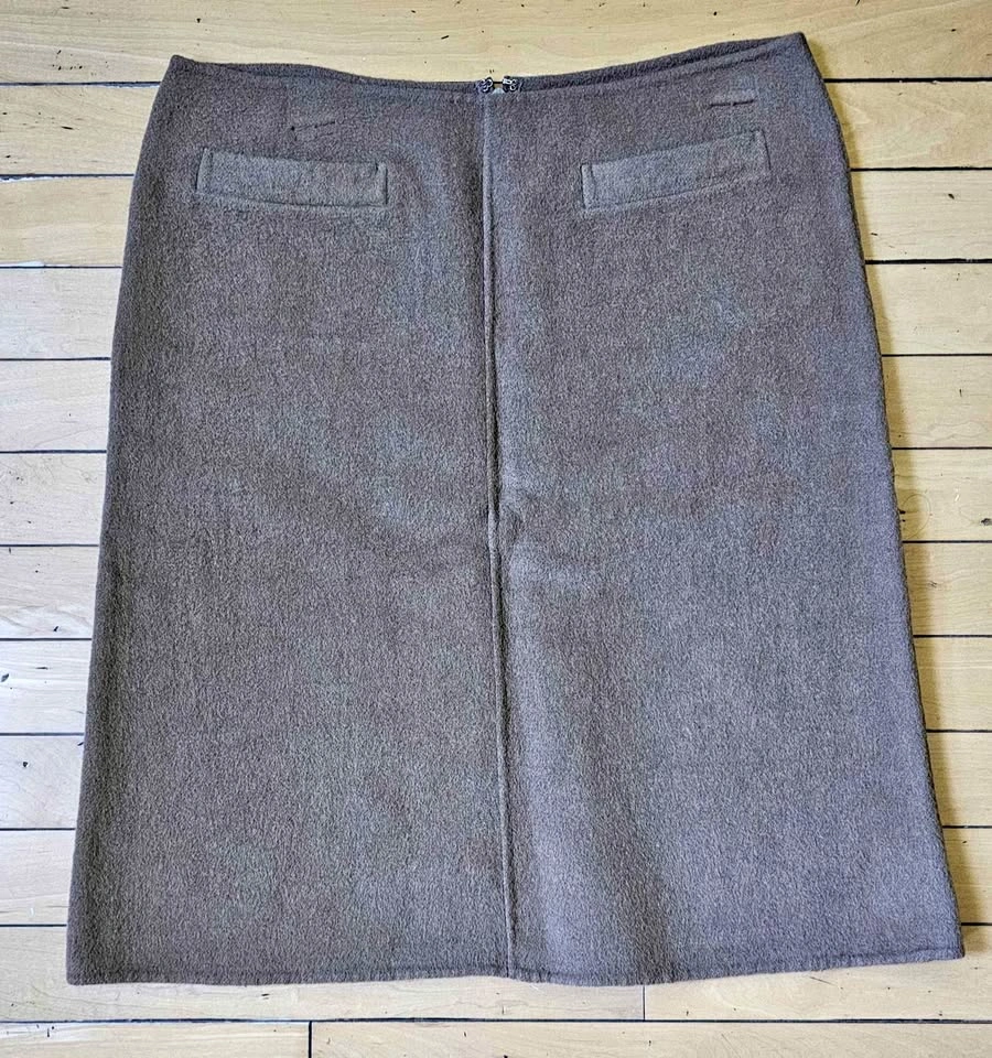 Brand New Tommy Hilfiger Women's Wool Angora Blend A-Line Skirt