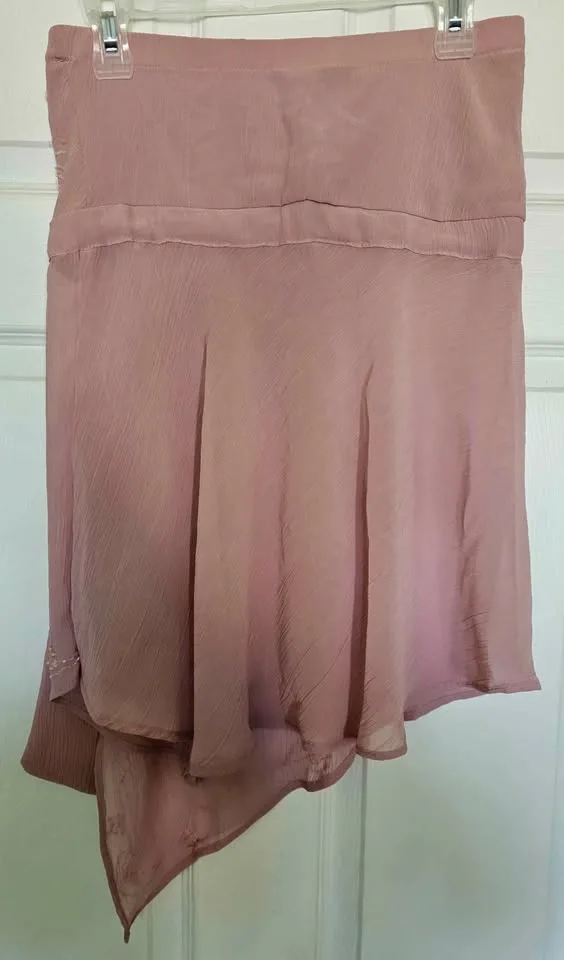 Vintage Urban Behavior Dusty Pink Sequin Beaded Skirt - M - photo 2