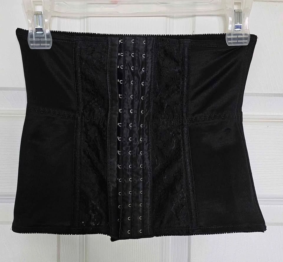 Women's Black Lace Corset Waist Shapewear Cincher - Size 85 - photo 2