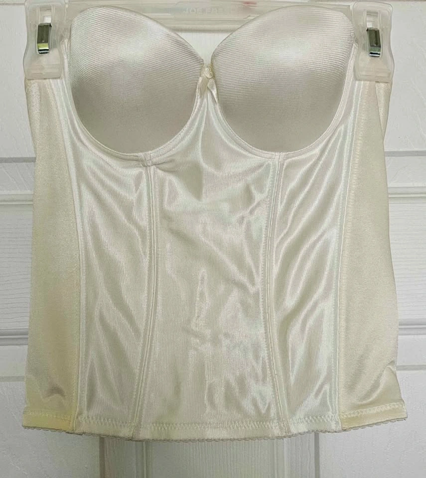 Brand New Nateshi Women's Strapless Bridal Bustier Corset - Size