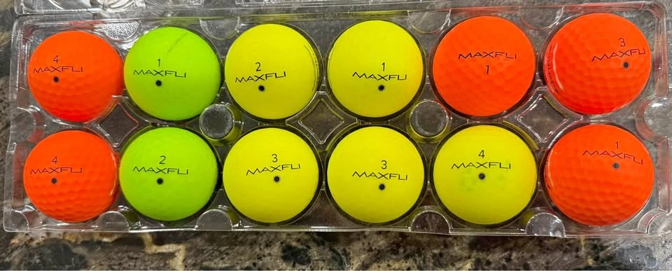 Golf Balls - Coloured Maxifli in Edgemont