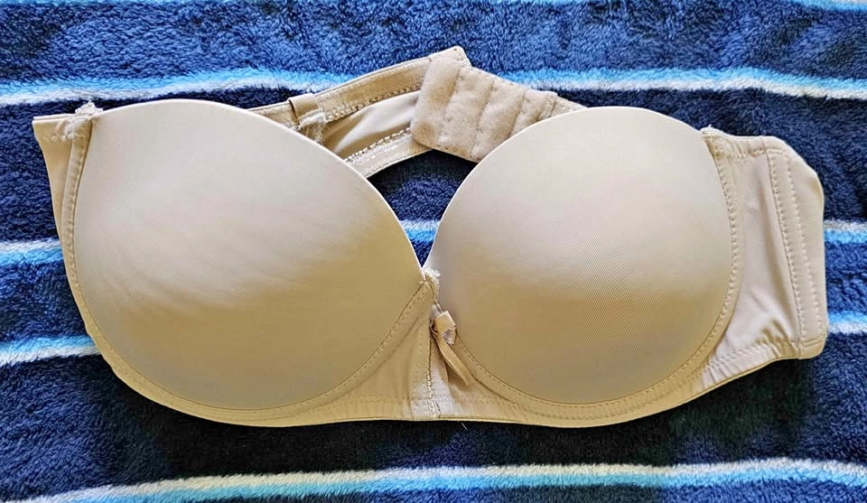 Jessica Lingerie Women's Strapless Molded Push-Up Bra - Size 34C
