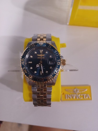 Invicta Men's Watch Gold and Silver Bracelet Model# 37164 - photo 2
