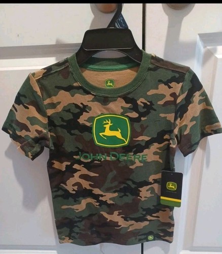 John Deere Camouflage Toddler Graphic Tshirt Sizes S-XL