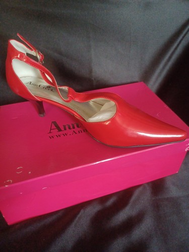 Ann Creek T Strap Pointed Toe Red 9.5 Heel - photo 4