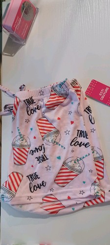 Esti Couture Women's Milkshake Print Pajama Shorts Size S NWT