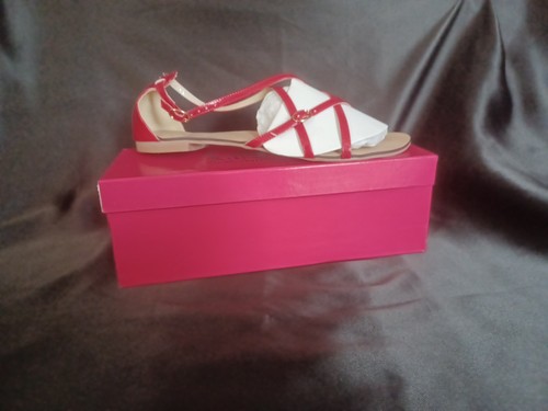Ann Creek Isla Red Sandal Size 12 NWB