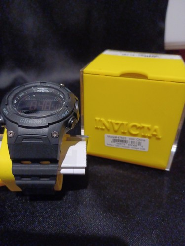 Invicta Racing Men's Watch 47523 Quartz Digital Black Resin