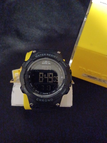 Invicta Racing Men's Watch 47523 Quartz Digital Black Resin - photo 2