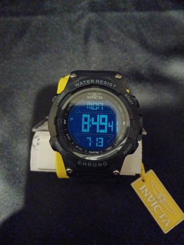 Invicta Racing Men's Watch 47523 Quartz Digital Black Resin - photo 5