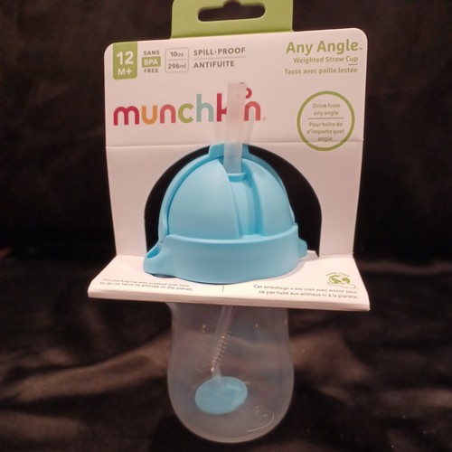 Munchkin Click Lock Weighted Straw Cup - 10oz - Blue - photo 2