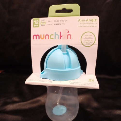 Munchkin Click Lock Weighted Straw Cup - 10oz - Blue - photo 3