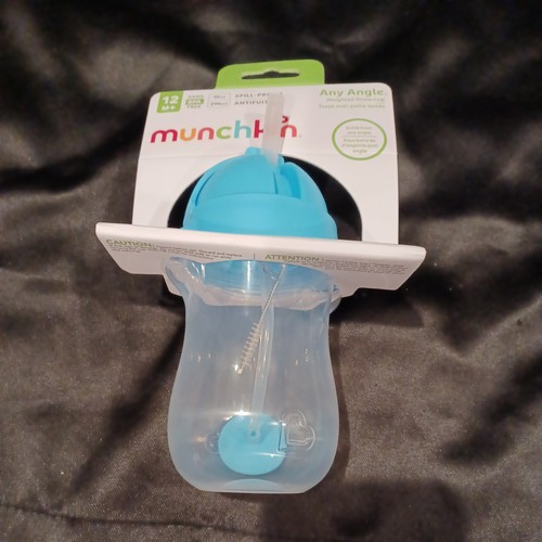 Munchkin Click Lock Weighted Straw Cup - 10oz - Blue - photo 4