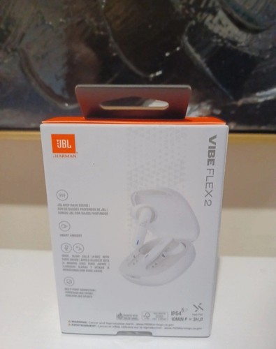 JBL Vibe Flex 2 White Earbuds New In Box - photo 2