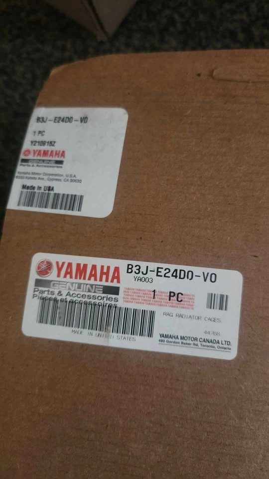 YAMAHA GYTR Radiator Cages B3J-E24D0-V0 YZ450F/FX - photo 2