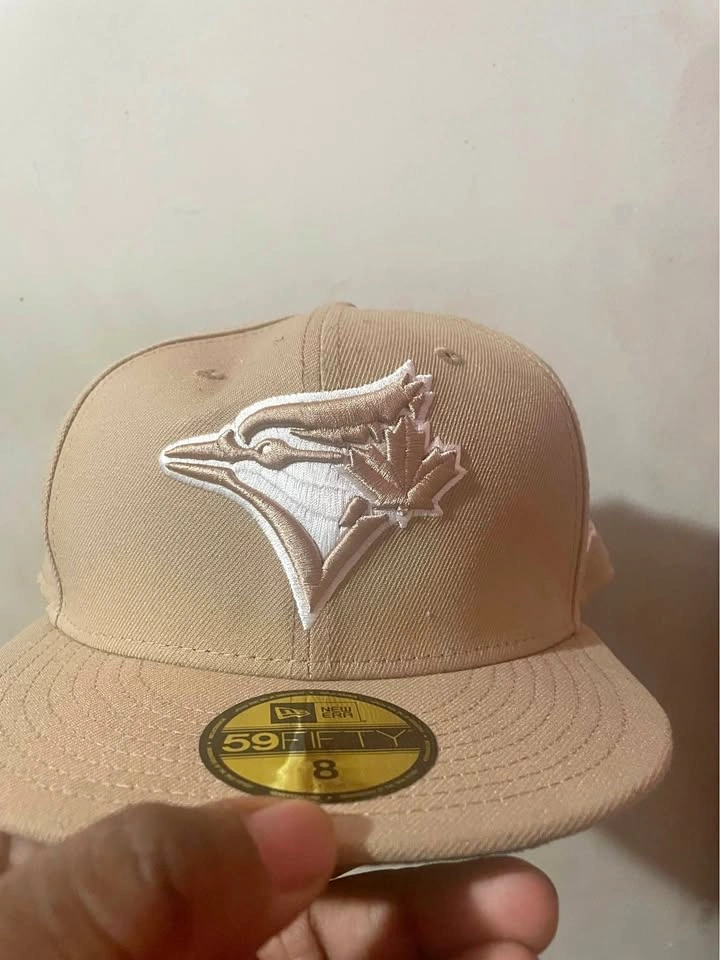 New Era Blue Jays Wheat 59FIFTY Fitted Size 8