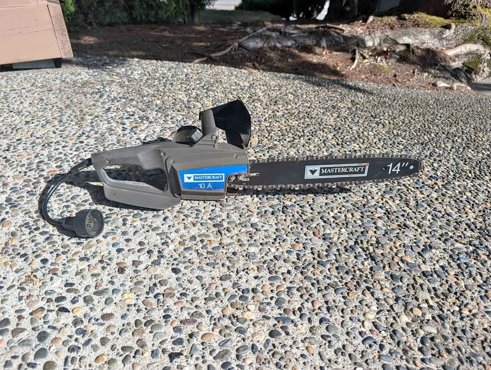 Mastercraft 10A 14" Corded Electric Chainsaw