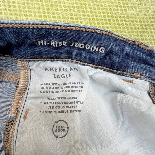 American Eagle Hi-Rise Jegging Jeans Womens 6 Short - photo 5