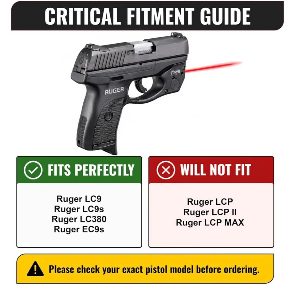 ArmaLaser TR9 Red Laser Sight – Brand New & Factory Sealed - photo 2