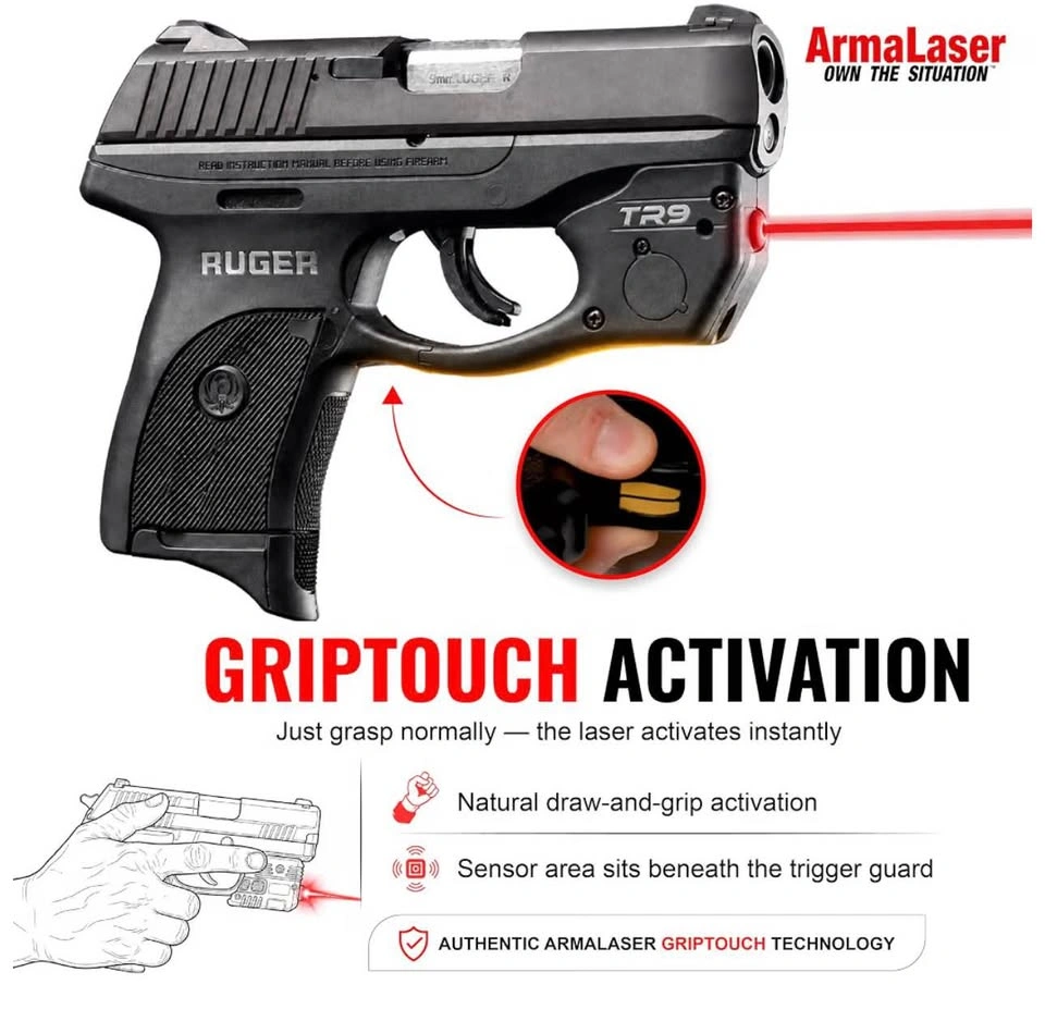 ArmaLaser TR9 Red Laser Sight – Brand New & Factory Sealed - photo 3