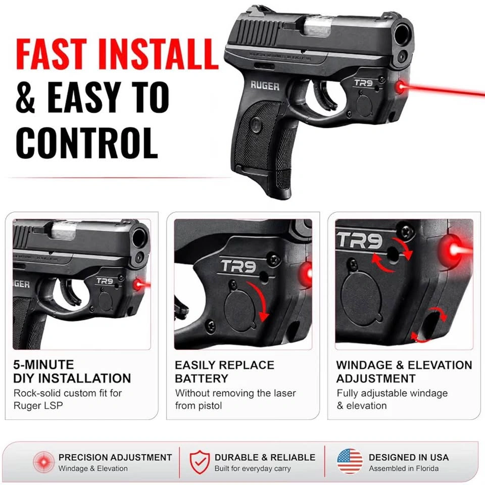 ArmaLaser TR9 Red Laser Sight – Brand New & Factory Sealed - photo 5
