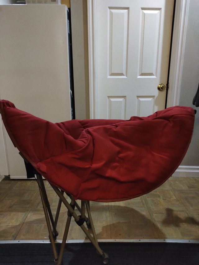 Folding Half-Moon Chair - photo 2