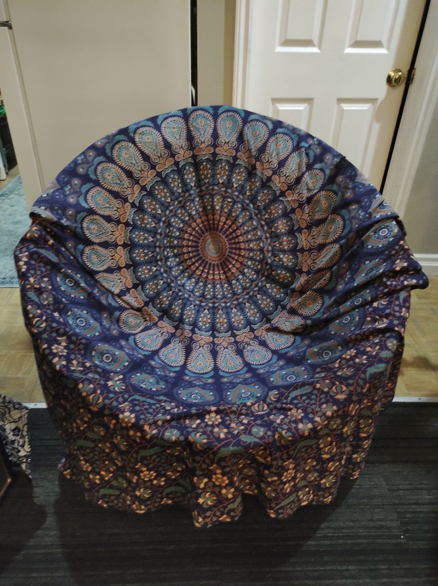 Folding Half-Moon Chair - photo 4