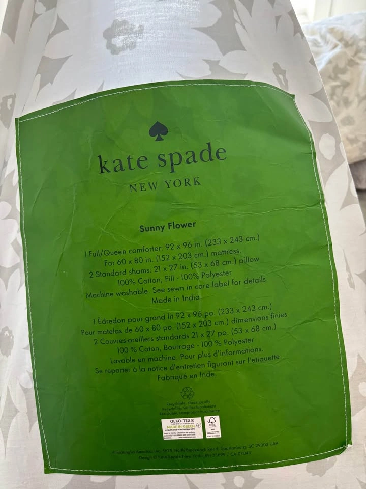 Kate Spade Queen Comforter Set - photo 3