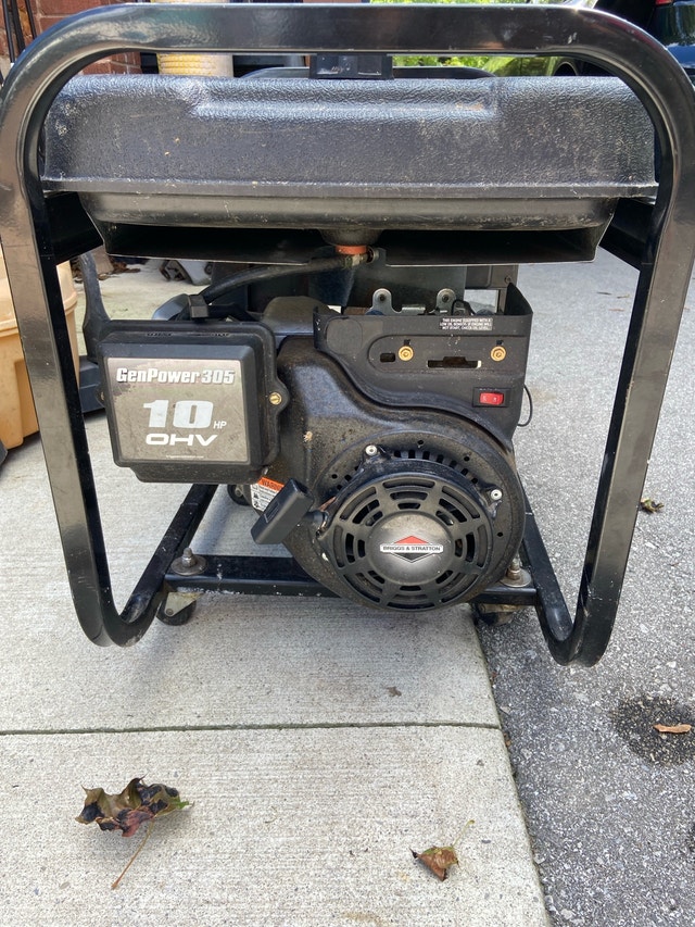 On wheels - Coleman Powermate 6250 Generator - photo 2