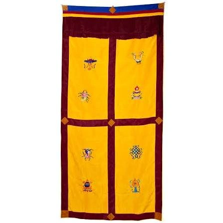 Sherpa/Tibetan door curtain