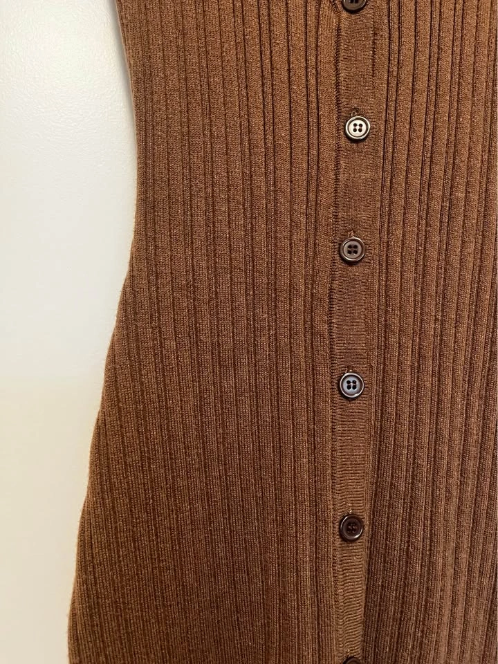Little Mountain Ribbed Knit Cardigan Dress - photo 3