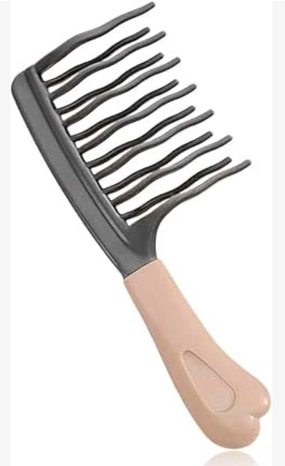 Wide Tooth Wavy & Curly Hair Detangling Comb - photo 2