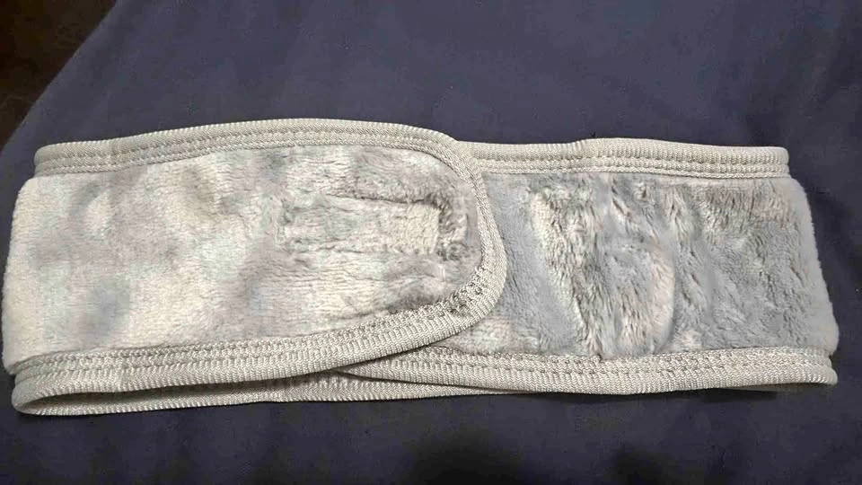Grey Microfiber Spa Headbands. 2 for $10