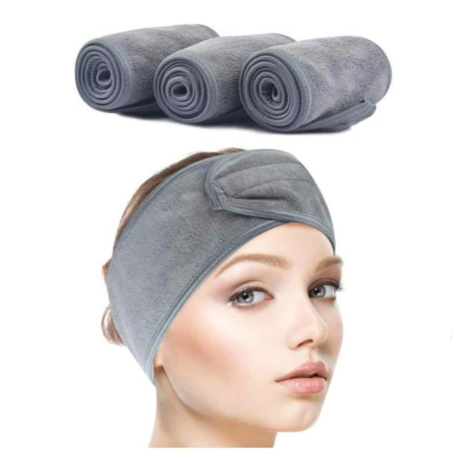 Grey Microfiber Spa Headbands. 2 for $10 - photo 2