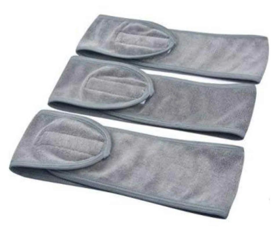 Grey Microfiber Spa Headbands. 2 for $10 - photo 3