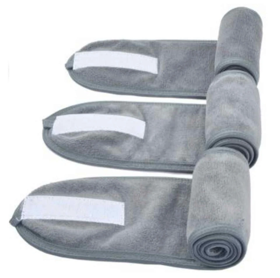 Grey Microfiber Spa Headbands. 2 for $10 - photo 4