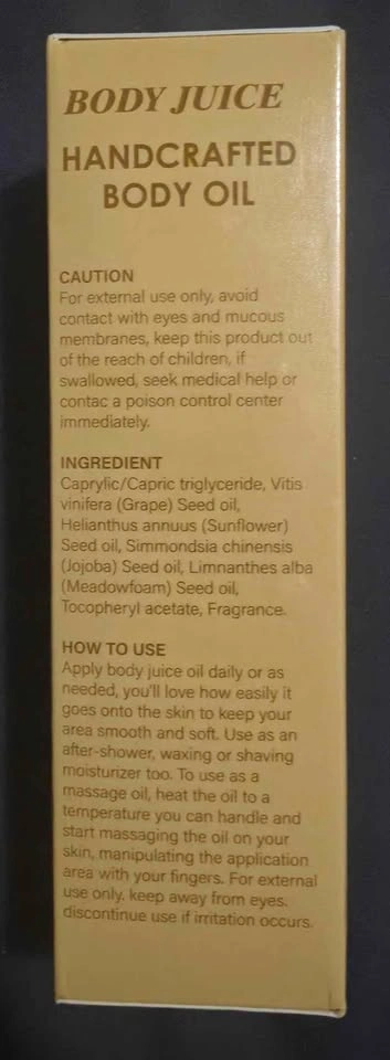 Amococo Body Juice Handcrafted Body Oil - photo 3