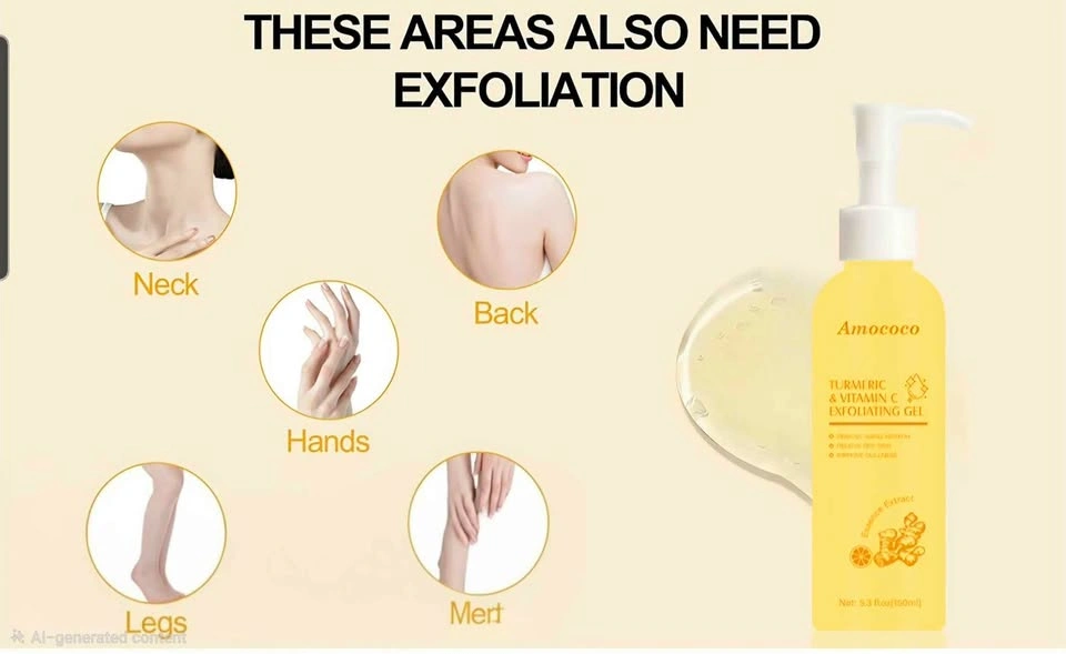 Amococo Turmeric & Vitamin C Exfoliating Gel - photo 3