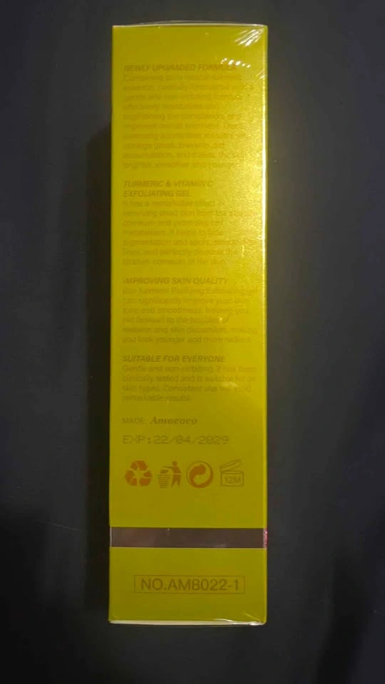 Amococo Turmeric & Vitamin C Exfoliating Gel - photo 5